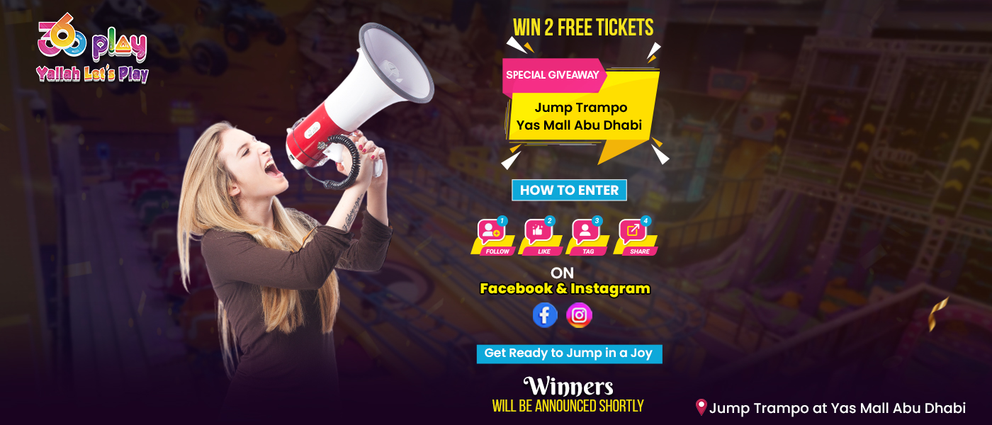 360 Play Jump Trampo Giveaway in The UAE - Jump into Fun and Win