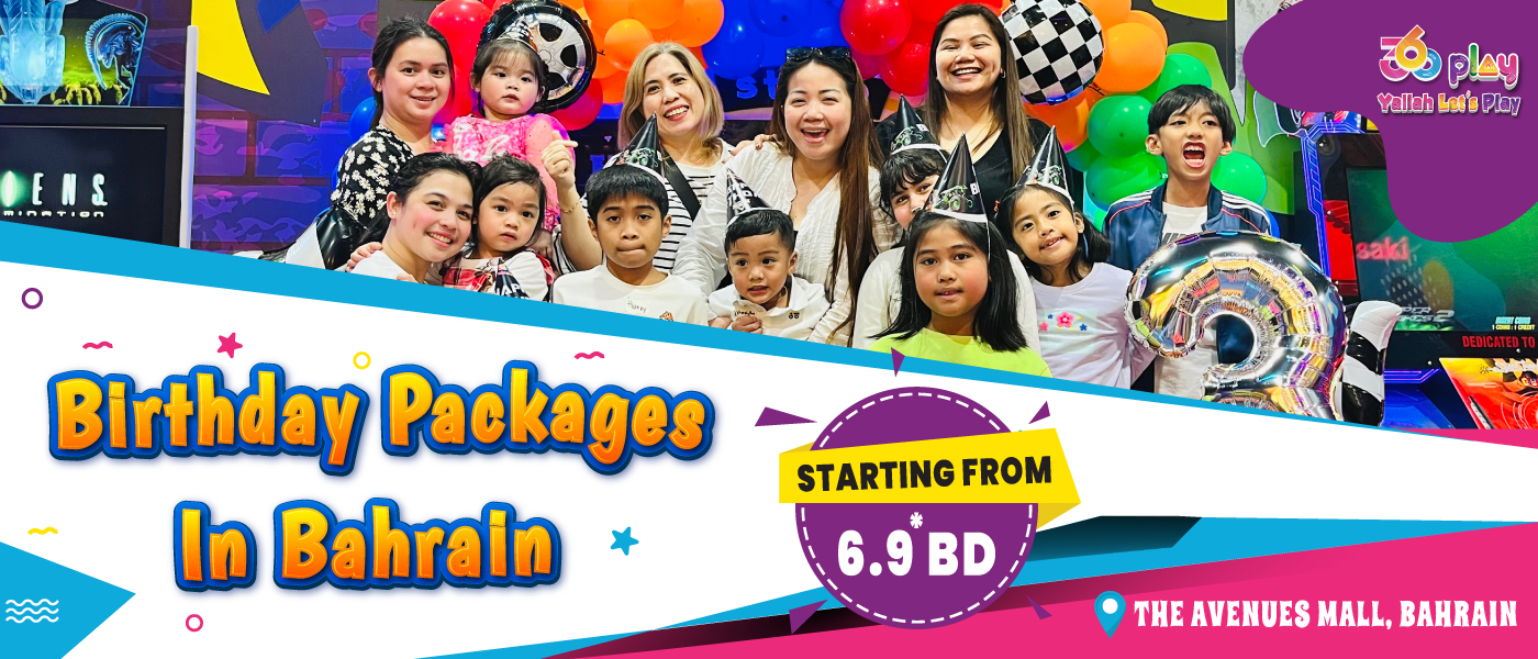 Birthday Party Package in Bahrain Starting at BD 6.9 Per Kid