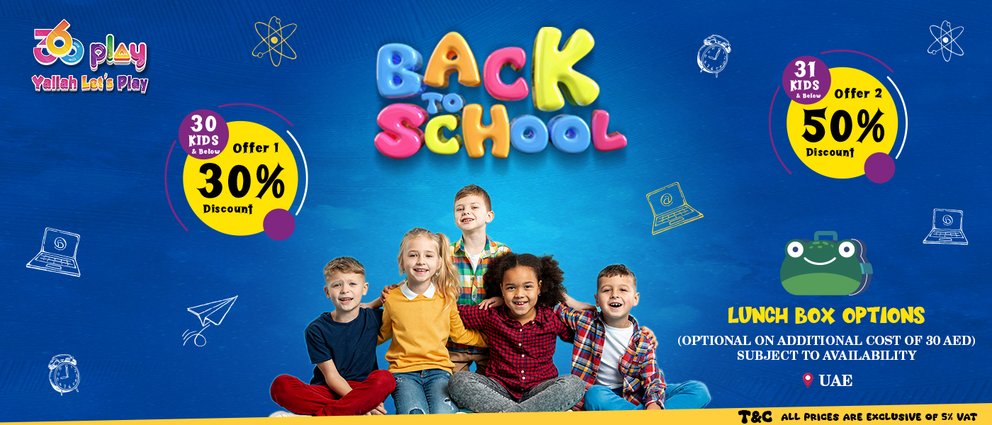 Fun, Learning, and Play - 360 Play UAE School Kids Package