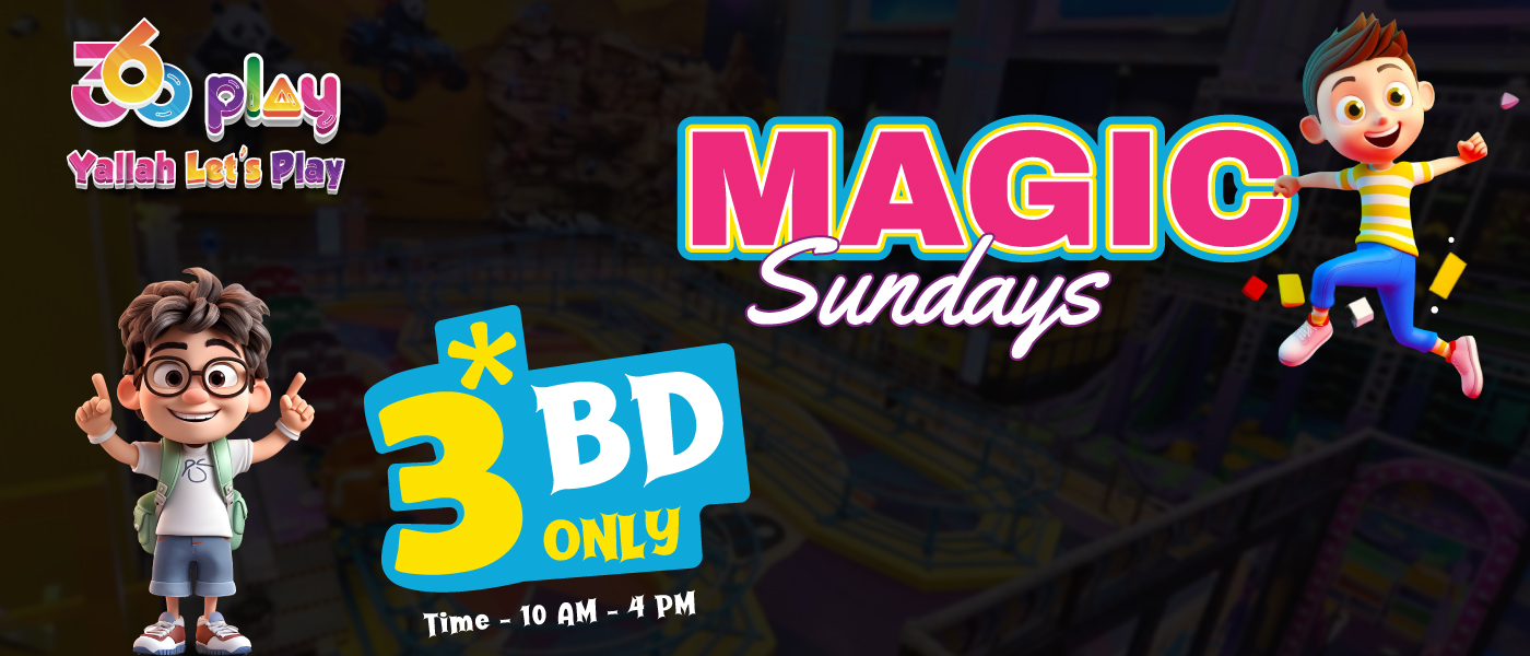 Enjoy Family Fun with Adventure Land Magic Sunday Deal in Bahrain
