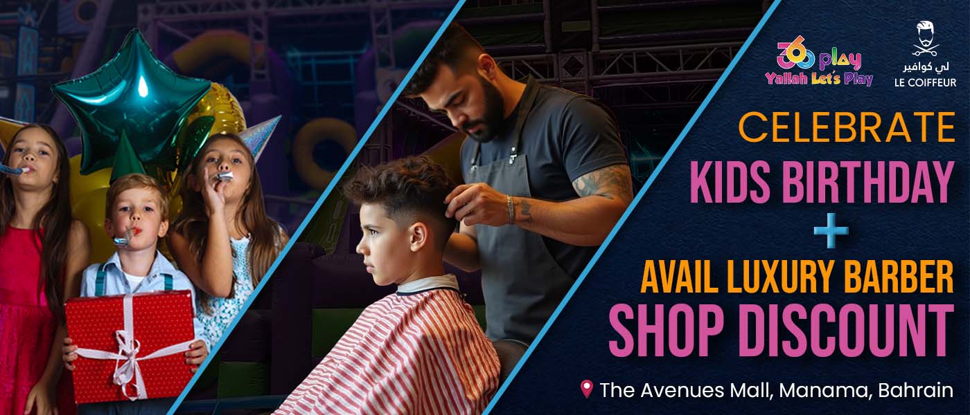 Celebrate Birthday in Avenues Mall and Get Luxury Barber Shop Discount