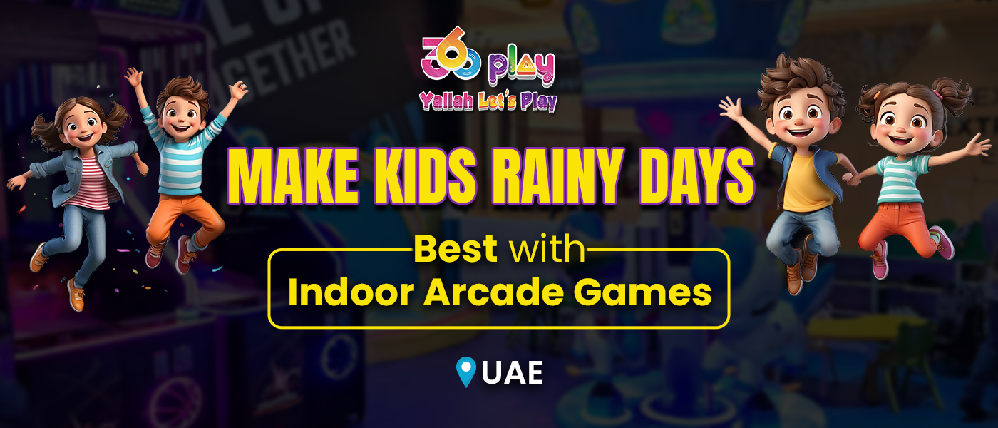 Make Kids Rainy Days Best with Indoor Arcade Games in UAE