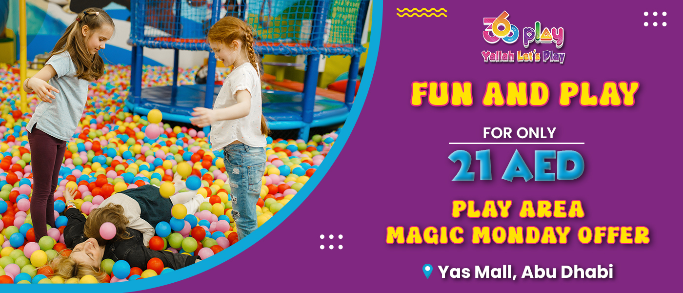 Yas Mall Play Area Magic Monday Offer: Fun and Play Just 21 AED